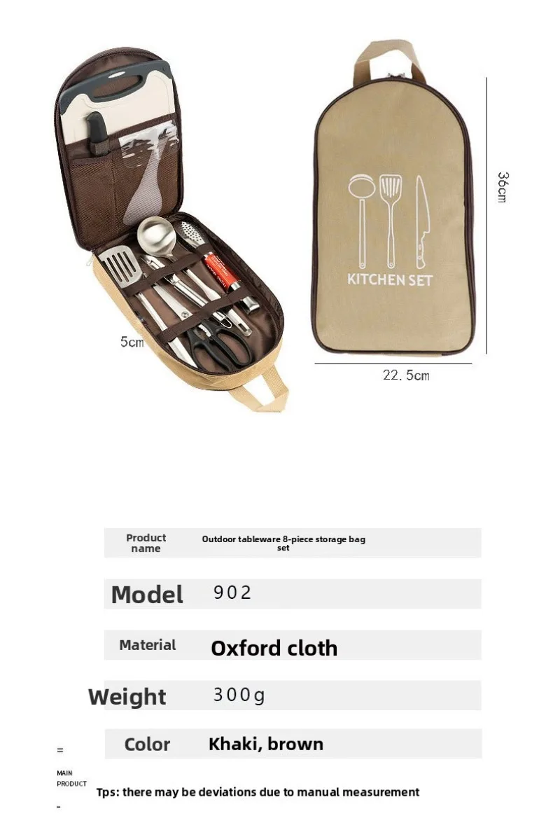 حقيبة التخزين أدوات المطبخ التخييم حقيبة يد شواء سكين حقيبة المحمولة حقيبة أدوات المائدة السفر