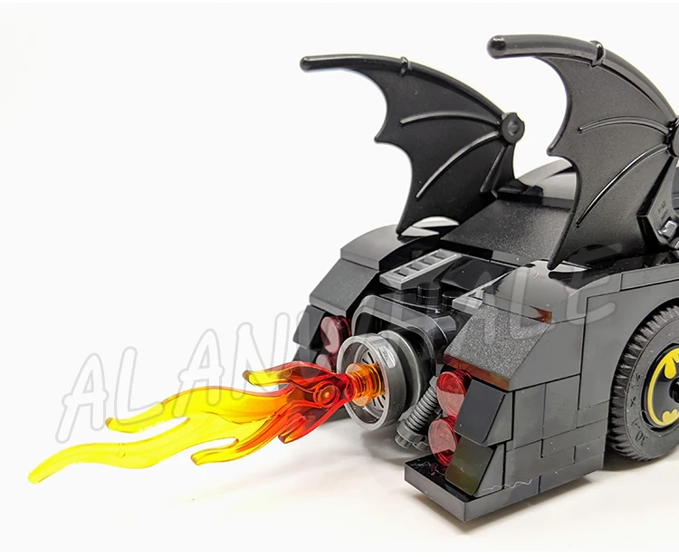 354pcs Super Fighter Batmobile รถ Pursuit of The JOKER เปลวไฟไอเสีย 11351 อาคารบล็อกของเล่นเข้ากันได้กับรุ่น