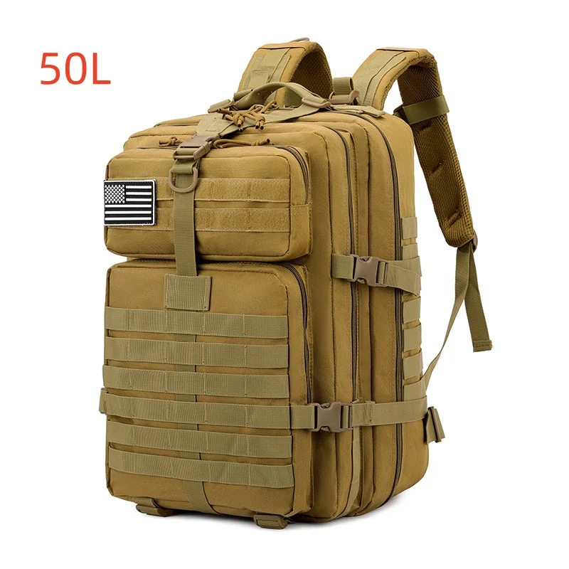 

30L/50L Nylon Waterproof Tactical Backpack Molle Bag Outdoor Bags Backpack for Hiking Camping Sports Trekking Fishing GYM Bags