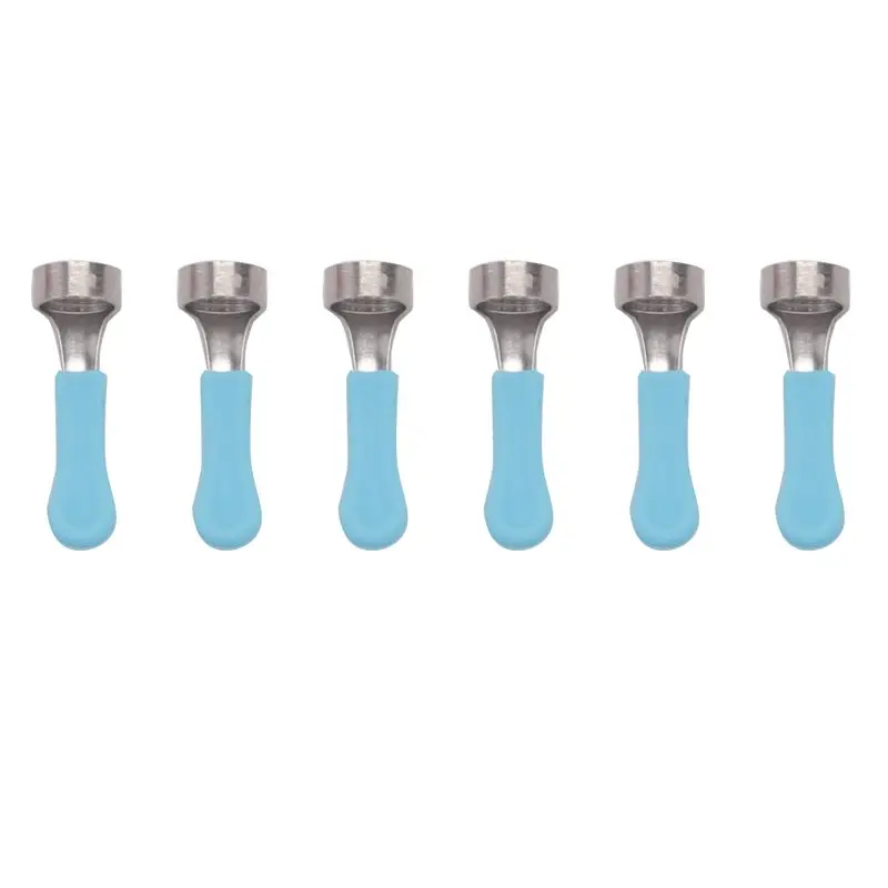 AEE8-Tips Ear 6 Pieces Waterproof Silicone Ear Spoon For Ear Wax Removal Endoscope Ear Cleaner Tips Set For Bebird W3/R3