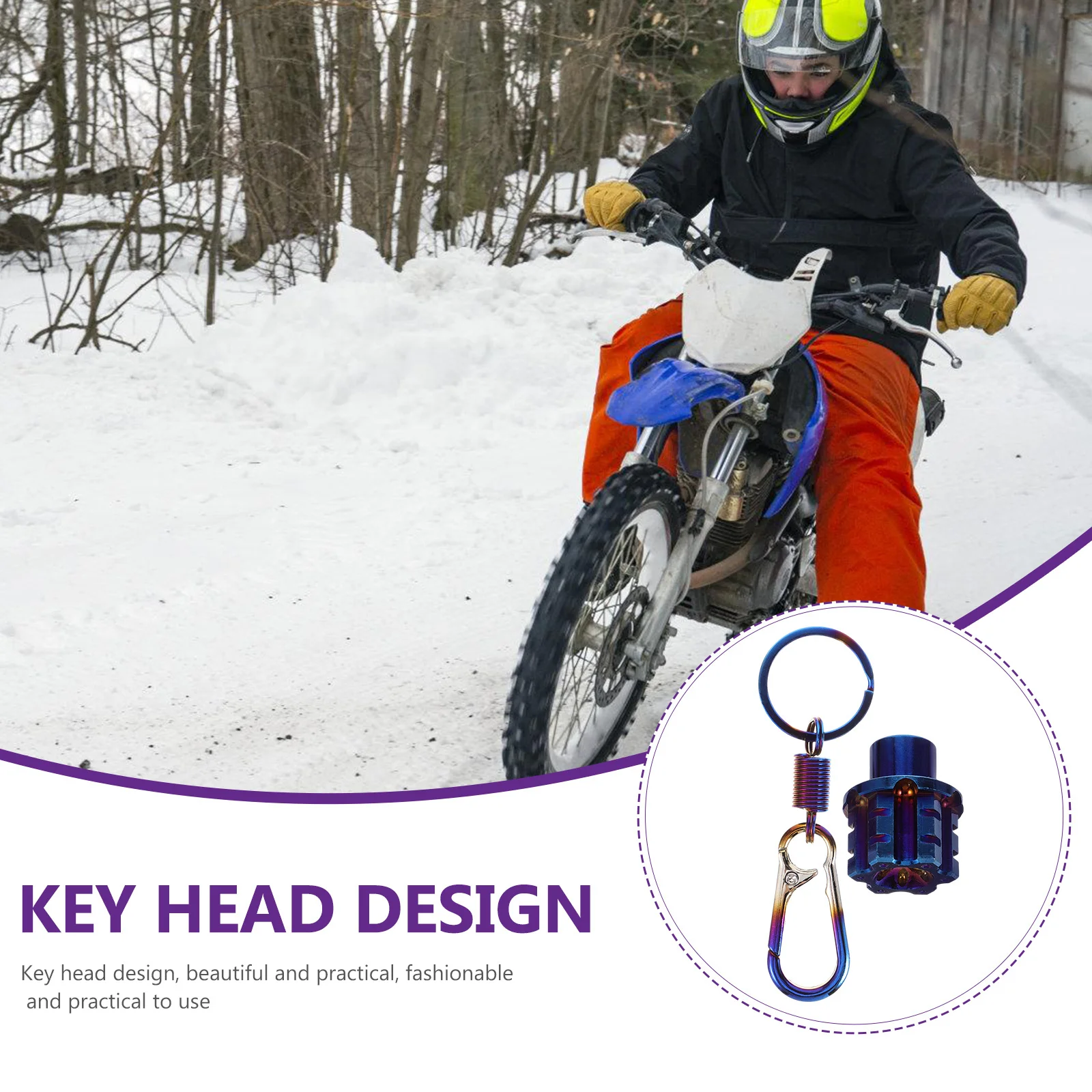 

Aluminum Alloy Motorcycle Key Head Smooth Finish Easy Install Diy Motor Key Cover For Scooters Motorbikes Modified Accessories