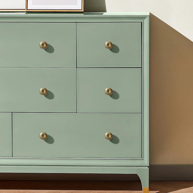 

French Minimalist Brass Single Hole Cabinet Pull for Light Luxury Wardrobe TV Cabinet Drawer Furniture Cabinet Door Brass Pull