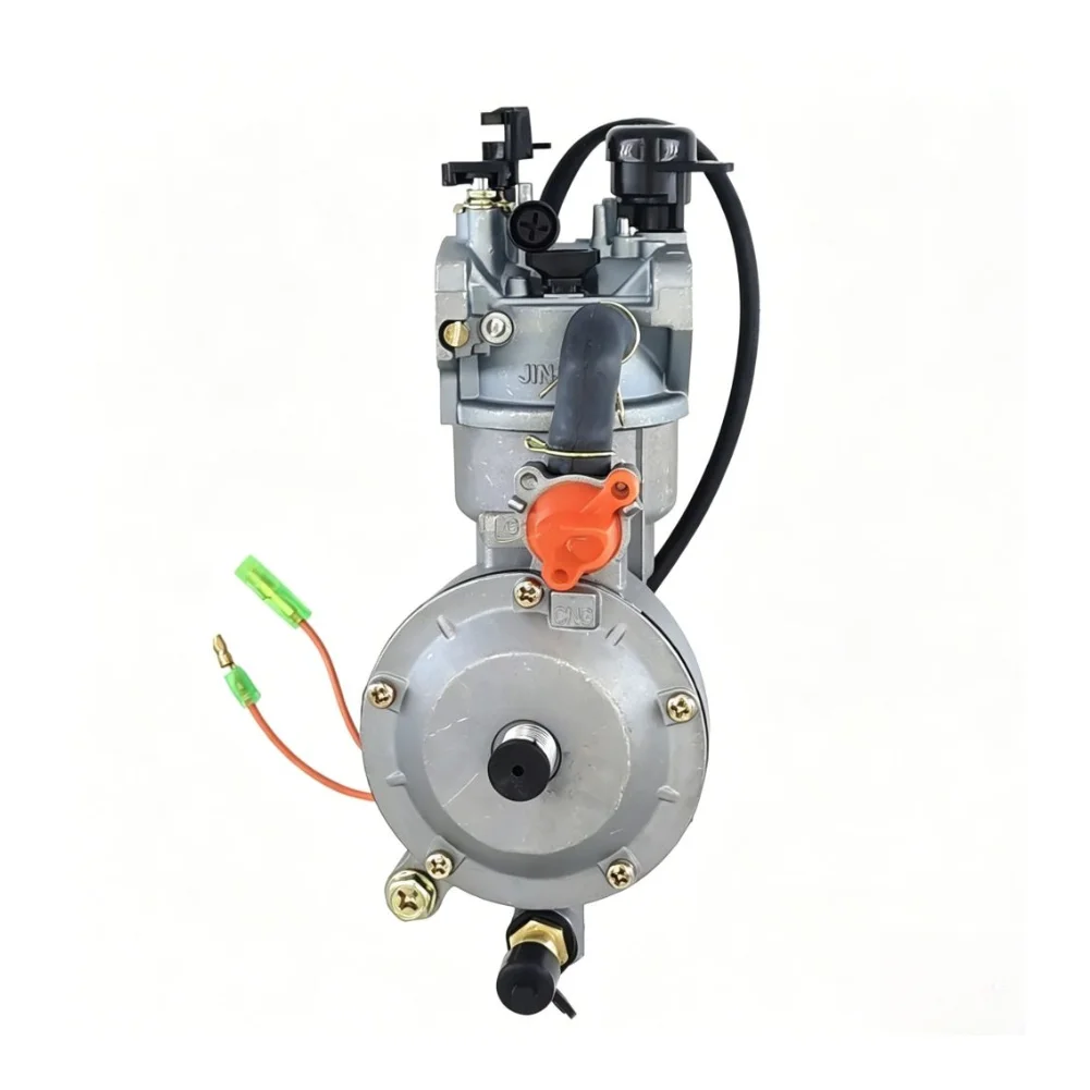 

Комплект карбюратора для двухтопливных двигателей GX390 188F 190F для переоборудования на газ LPG, 4.5-5.5 кВт, с рычагом дроссельной заслонки и прокладками