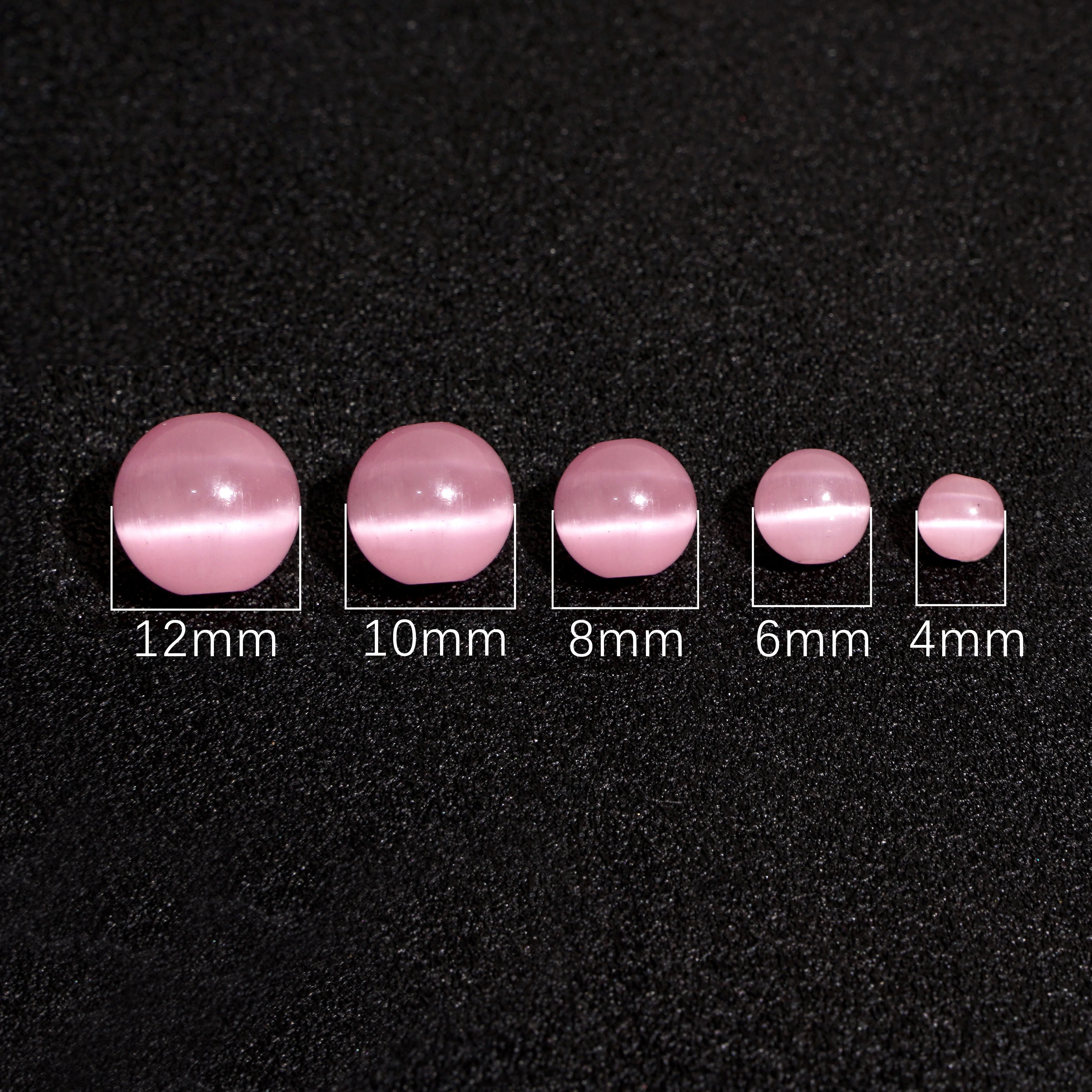 

4/6/8/10mm Beading A-grade Cat Eye Stone Beads Charms Loose Spacer Pendants Making DIY Necklace Bracelet Earring Beads Jewelry