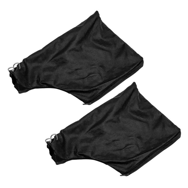 Miter Cutting Machine Dust Collection Bag, 2 Pack with Bottom Emptying Opening and Metal Hangers for Wood and Aluminum M4YD
