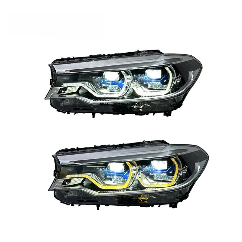1 Set LED Headlamp Automatic Illumination System Automotive Headlights Vehicle Components Suitable for 18-20 Series 5 Series