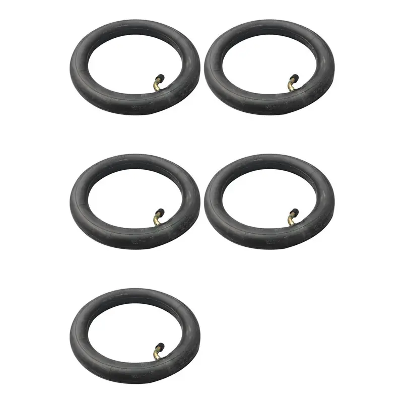 AU28-5Pcs 8 Inch 8X1 1/4 Scooter Inner Tube With Bent Valve Suits A-Folding Bike Electric / Gas Scooter Tube