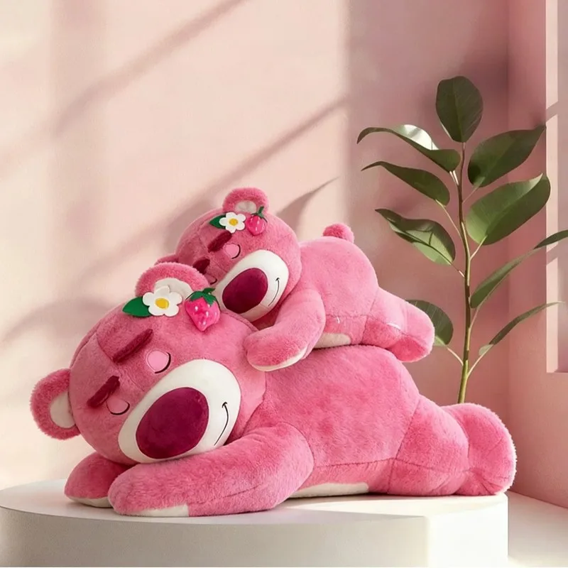 Disney Toy Story Lotso peluche Simpatico orso Fragola Divano Peluche Cuscino Peluche Bambini Ragazze Amici Festival Regalo di compleanno