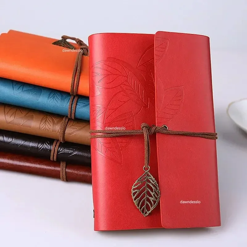 

Блокнот из искусственной кожи со сменными листами, подарочный, для путешественников, винтажный, на спирали, с пиратскими якорями