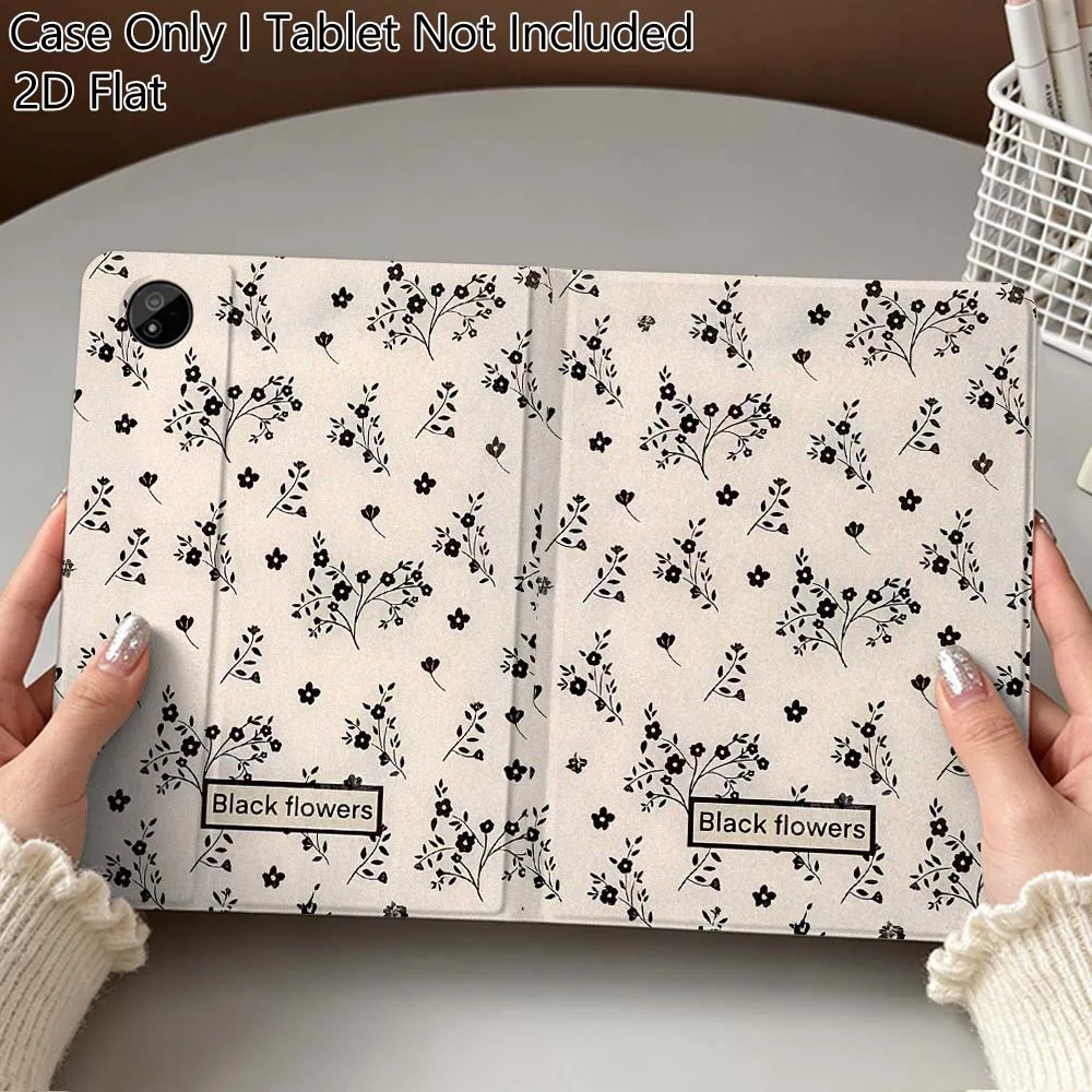 Creative Floral Art For Lenovo Xiaoxin Pad Pro Tab K11 K10 Y900 3rd Y700 P11 P12 11.5 12.7 8.8 Inch Tablet Case Gift