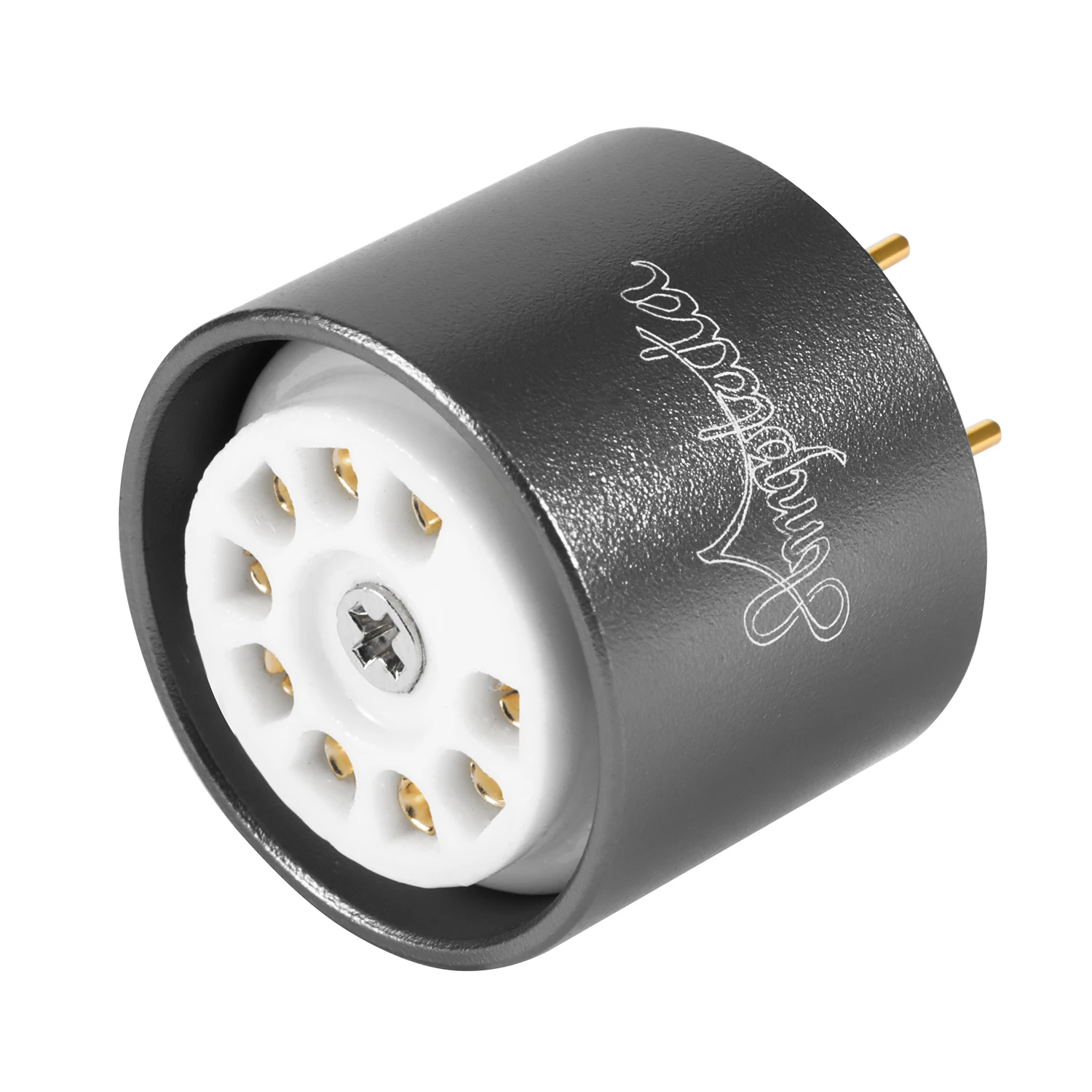 ECC83 12AX7 ECC82 12AU7 ECC81 12AT7 7025 CV4003 CV4004 5751 5814 6021 Pengganti 6EU7 Adaptor Tabung Vakum Amplifier Berlapis Emas