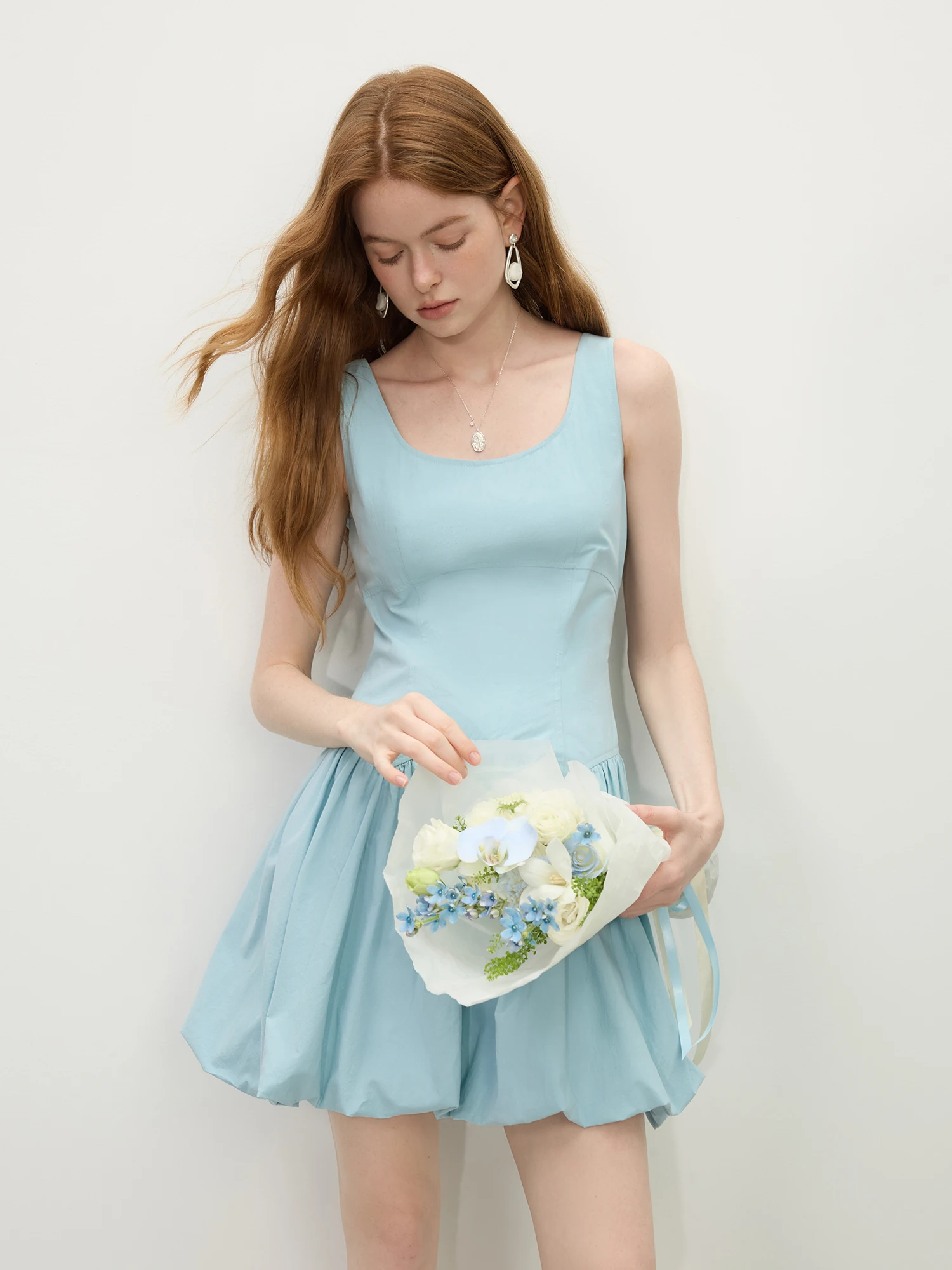 Women's Sleeveless Long Dress - Two Length Options for Spring Summer 2025