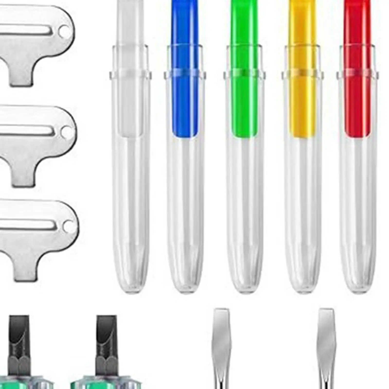 Sewing Machine Maintenance Kit Double Headed Brush Screwdrivers Tweezers Seam Ripper for Industrial Machines