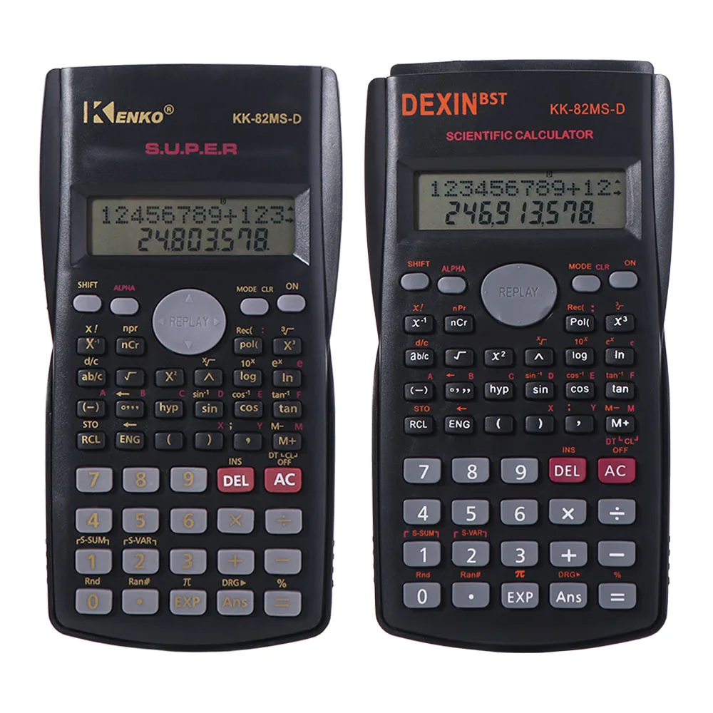 

12 Digits Display Scientific Calculator Multifunctional Big Screen 240 Functions Calculator Simple Operation Portable