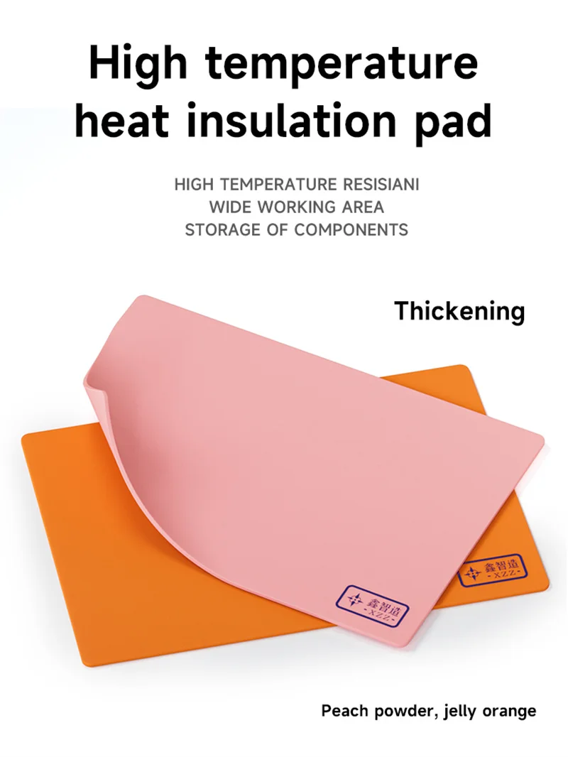 XZZ ESD Soldering Heat Working Mat Mobile Phone/Tablet PC Repair Maintenance Heat Work Pad Silicon Insulation Pads