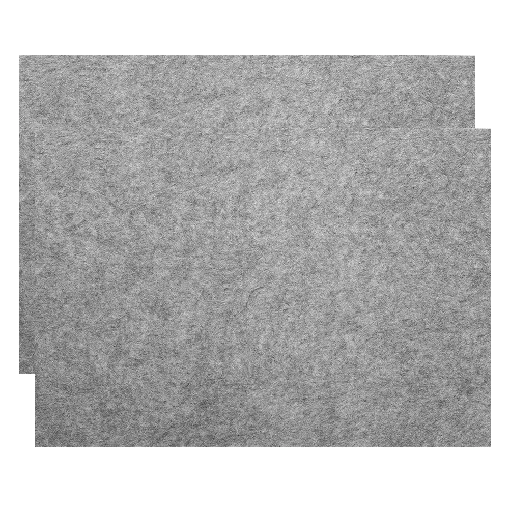

2 Pcs Calligraphy Pad Fabric Drawing Practice Mat Practicing Supply Chinese Felt Desk Supplies Work