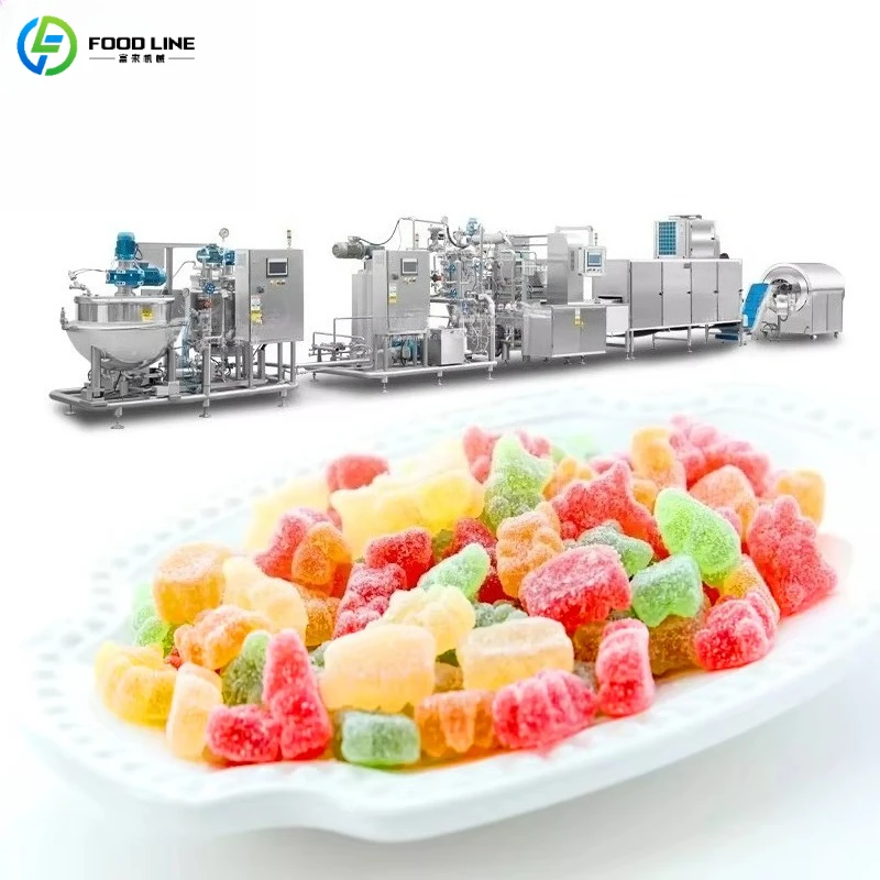 Customized High Speed Candy Production Line Professional Soft Candy Line for Food Processing Industry