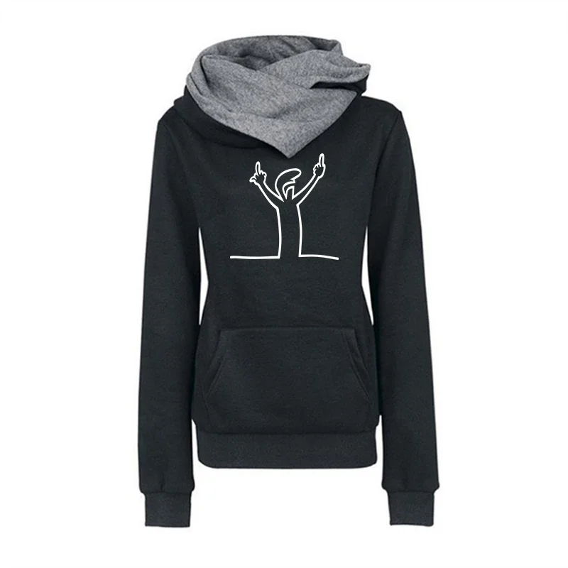 

Новые женские худи 2026 года с принтом, повседневные толстовки для активного отдыха, спортивные пуловеры для бега, женская одежда для весны и осени, уличные топы