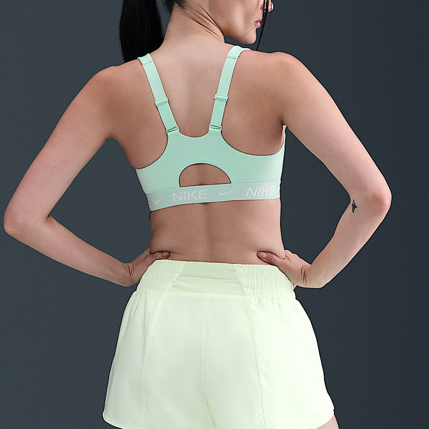 Nike Originals 2025 Summer Women's Front Zip Training Sports Bra HQ2752-353