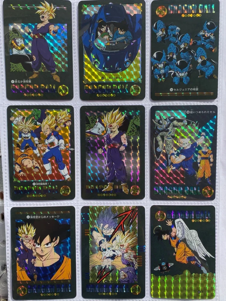 Dragon Ball Animation Square Flashcard Scenario Card Animation Character Flashcard Series Boys Collection Toys Christmas Gift