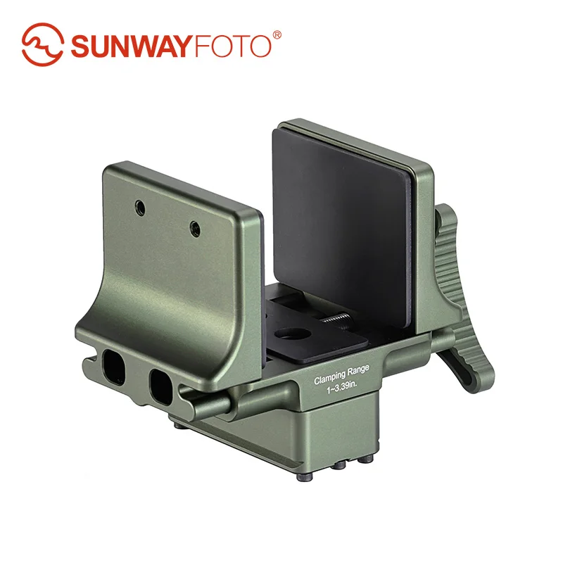 SUNWAYFOTO SM-86 Hunting Tripod Rifles Gun Rest for Shooting Saddle Mount to Arca Swiss Clamp Adapter