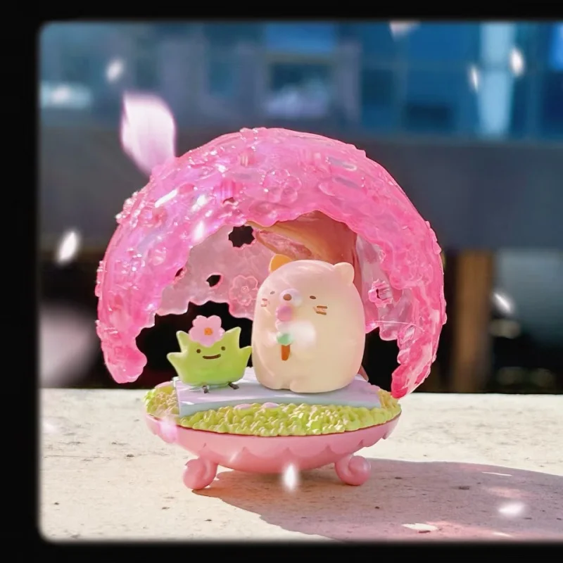 

Re-ment угловые существа, фигурка счастливой и уютной зоной, модная игрушка, настольный орнамент, миниатюрная сцена, Коллекционная модель