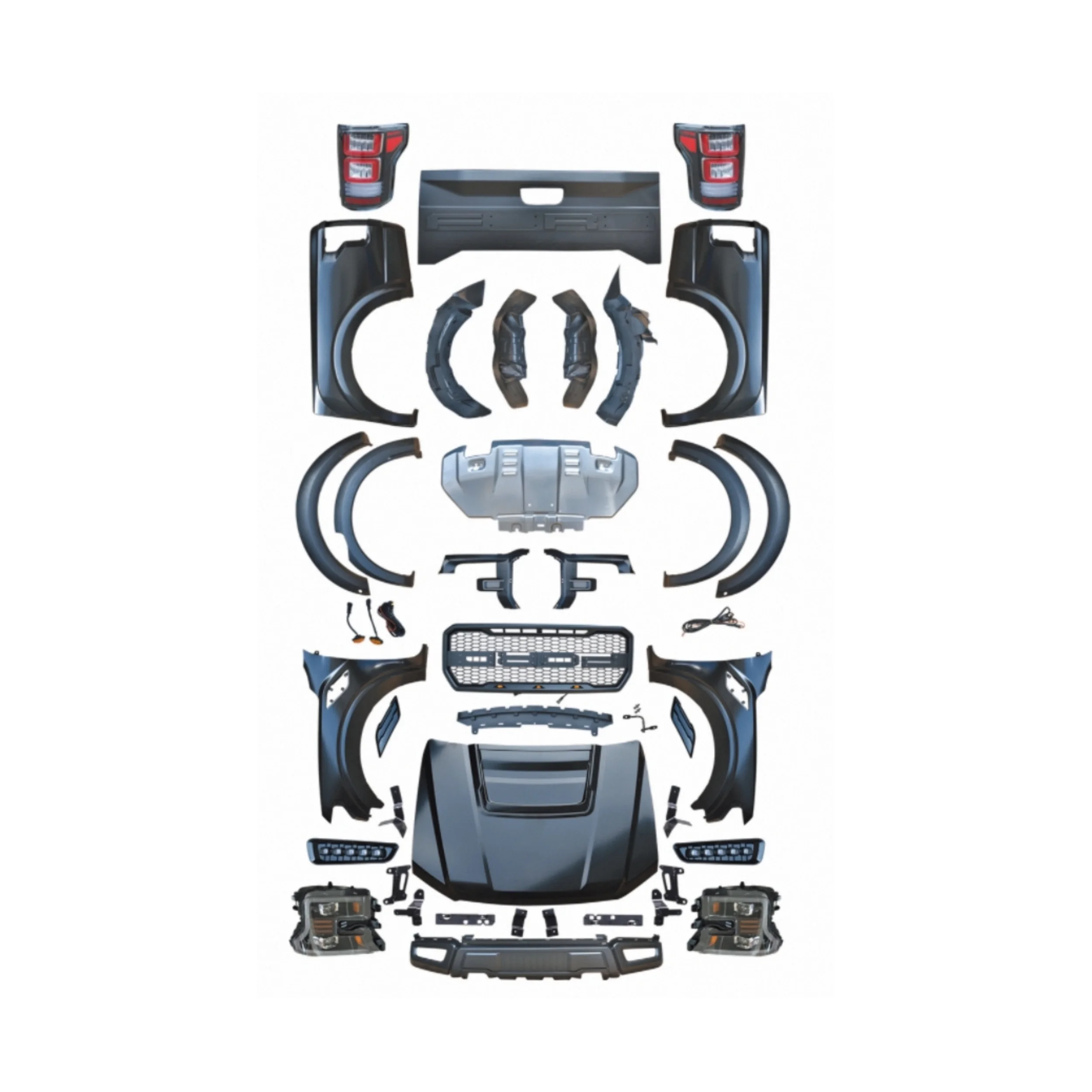 

Обновление внешних модификаций автомобиля. Комплект автомобильного кузова для обновления FORDS Ranger к Bodykit F150.