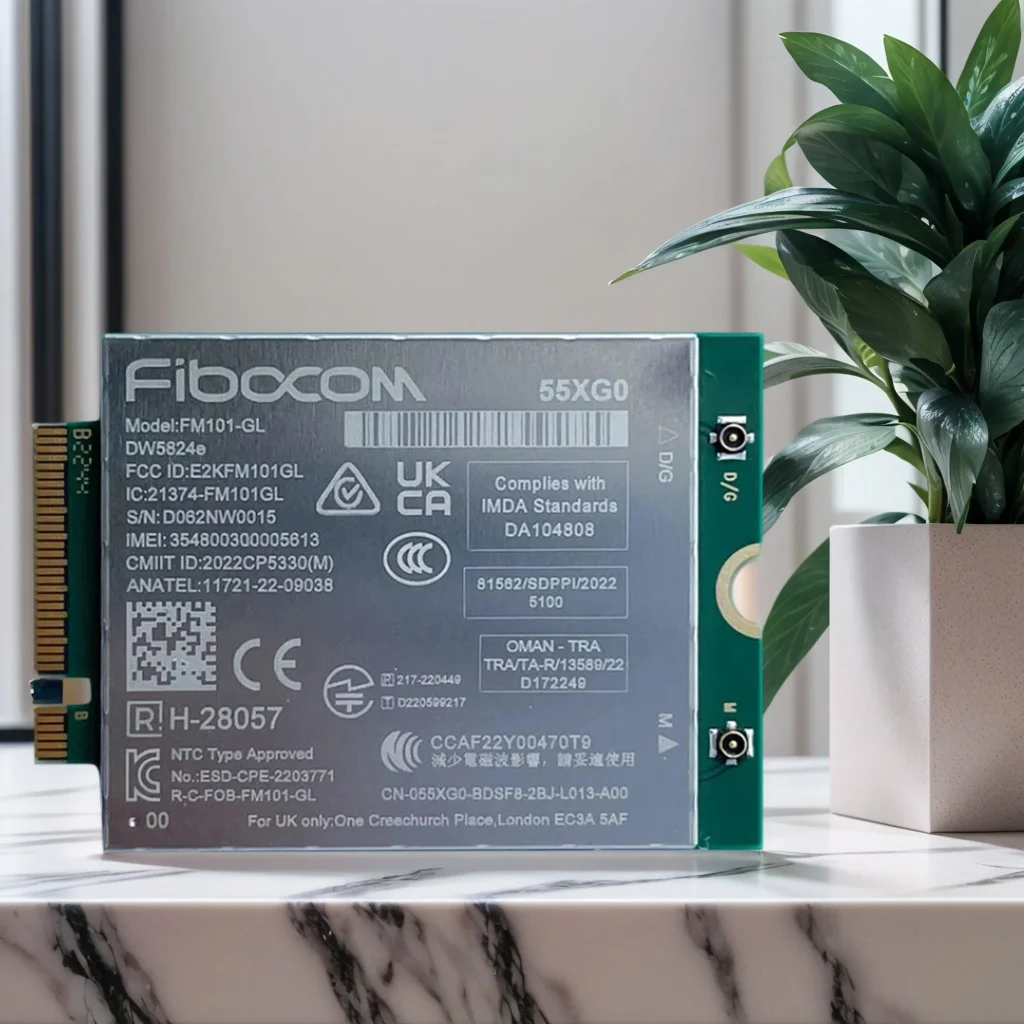 

Модуль Fibocom FM101-GL DW5824e LET Cat6 M.2 для ноутбука Dell 7330 7430 7530 7410, 300 Мбит/с, 4G WWAN Card