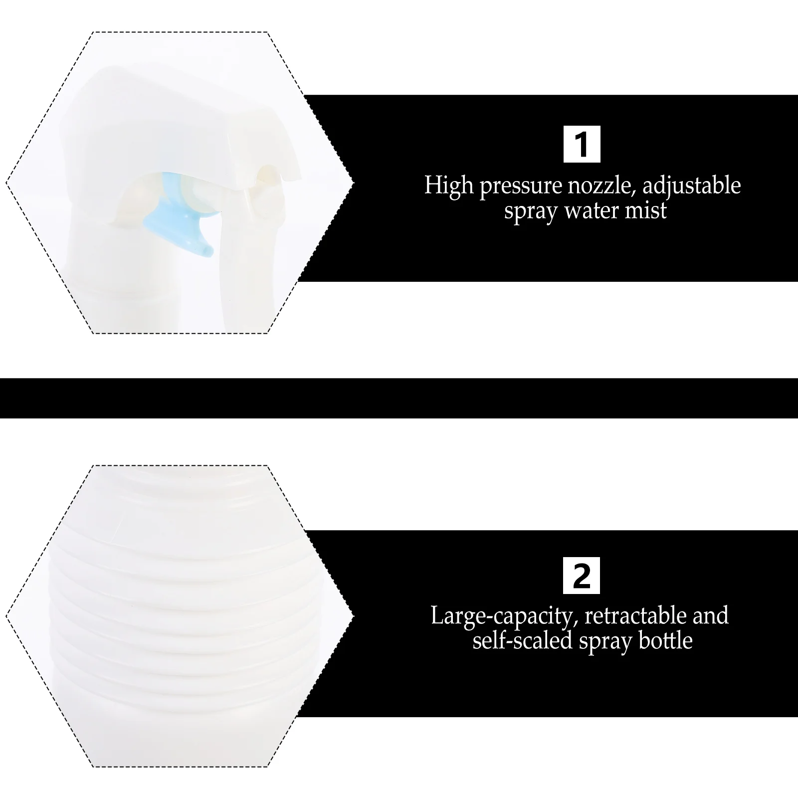 

Ergonomic Foldable Water Sprayer for Cleaning Car Disinfecting Misting Plants Reusable Plastic Bottle Gardening Supplies