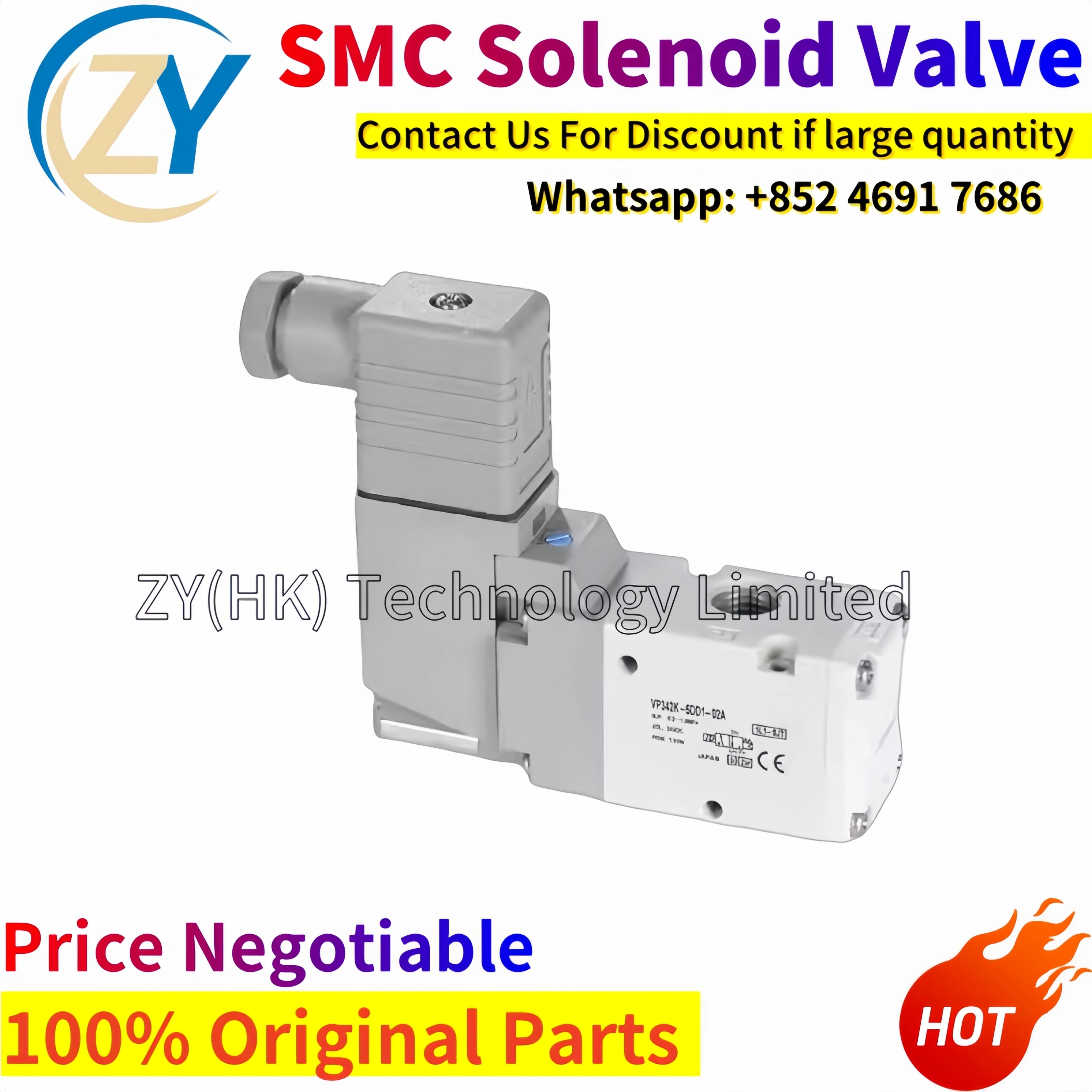 

SMC Solenoid Valve VP342-5GD1-02A VP542R VP742R-5DZ1-5D1-03A-04A 5DZD1 Full Series Genuine | Fast Shipping 100% Genuine