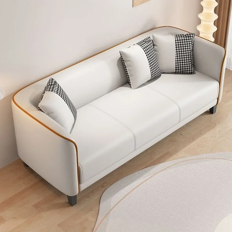 Small apartment sofa simple modern Internet celebrity light luxury home living room bedroom rental room clothing store