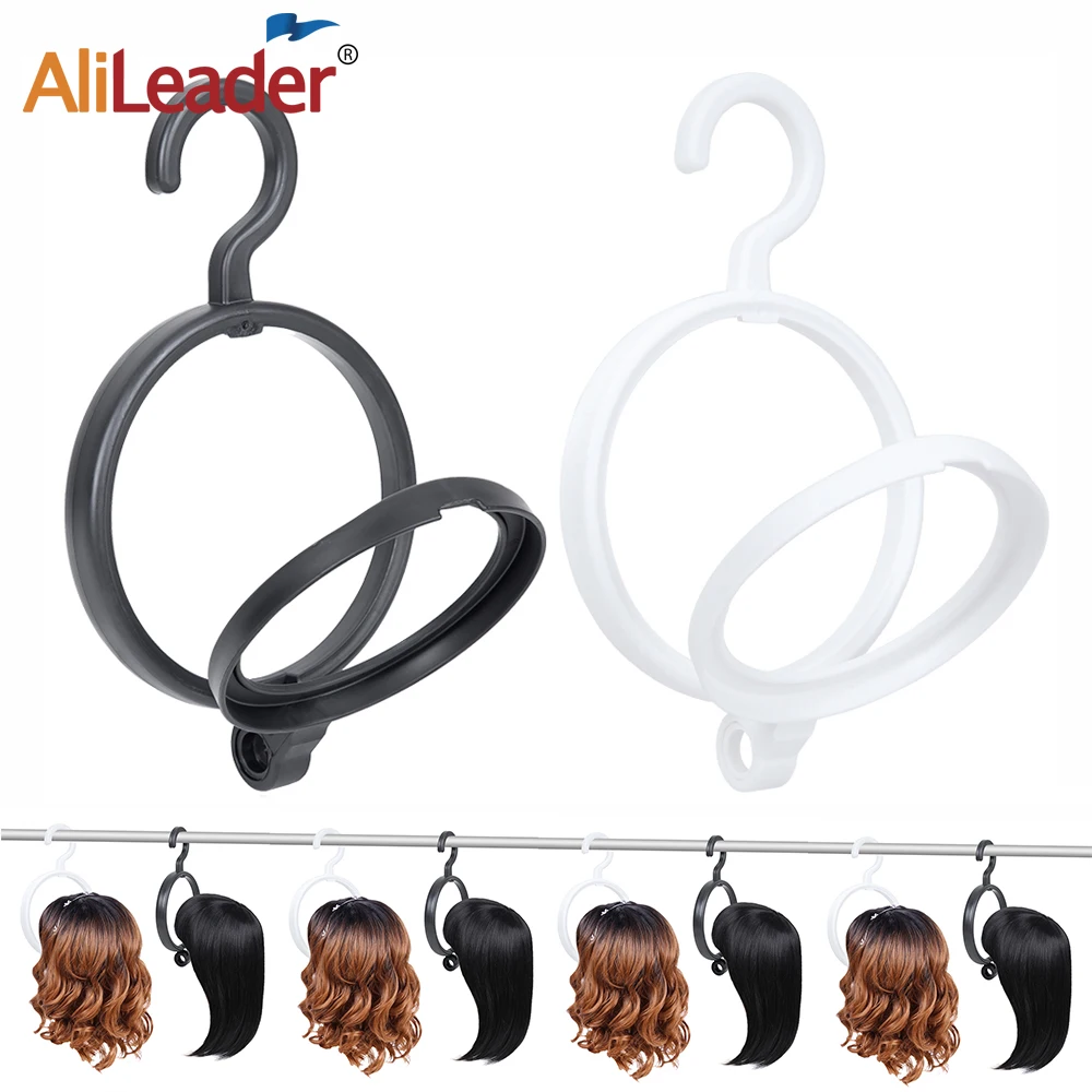 Sale Wig Hanging Stand Plastic Wig Hanger Stand Hanging Wig Stand For Multiple Wigs Dryer Folding Wigs Hat Display Stand 5