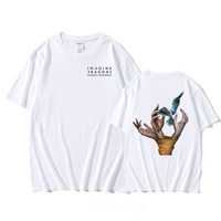 2025 Album Reflections From The Vault of Smoke + Mirrors T-shirt Imagine Dragons Band Printing Tshirts Cotton Tees Men Women Top