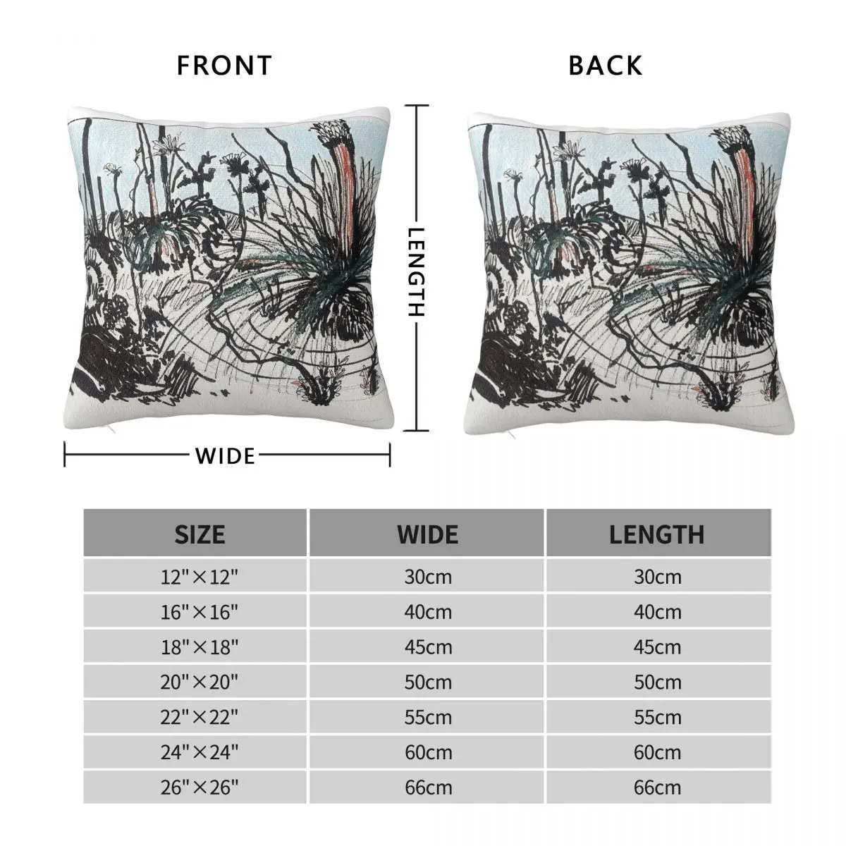 After The Fire At Greens Bush Square Pillowcase Polyester Linen Velvet Pattern Zip Decor Throw Pillow Case Car Cushion Cover 18
