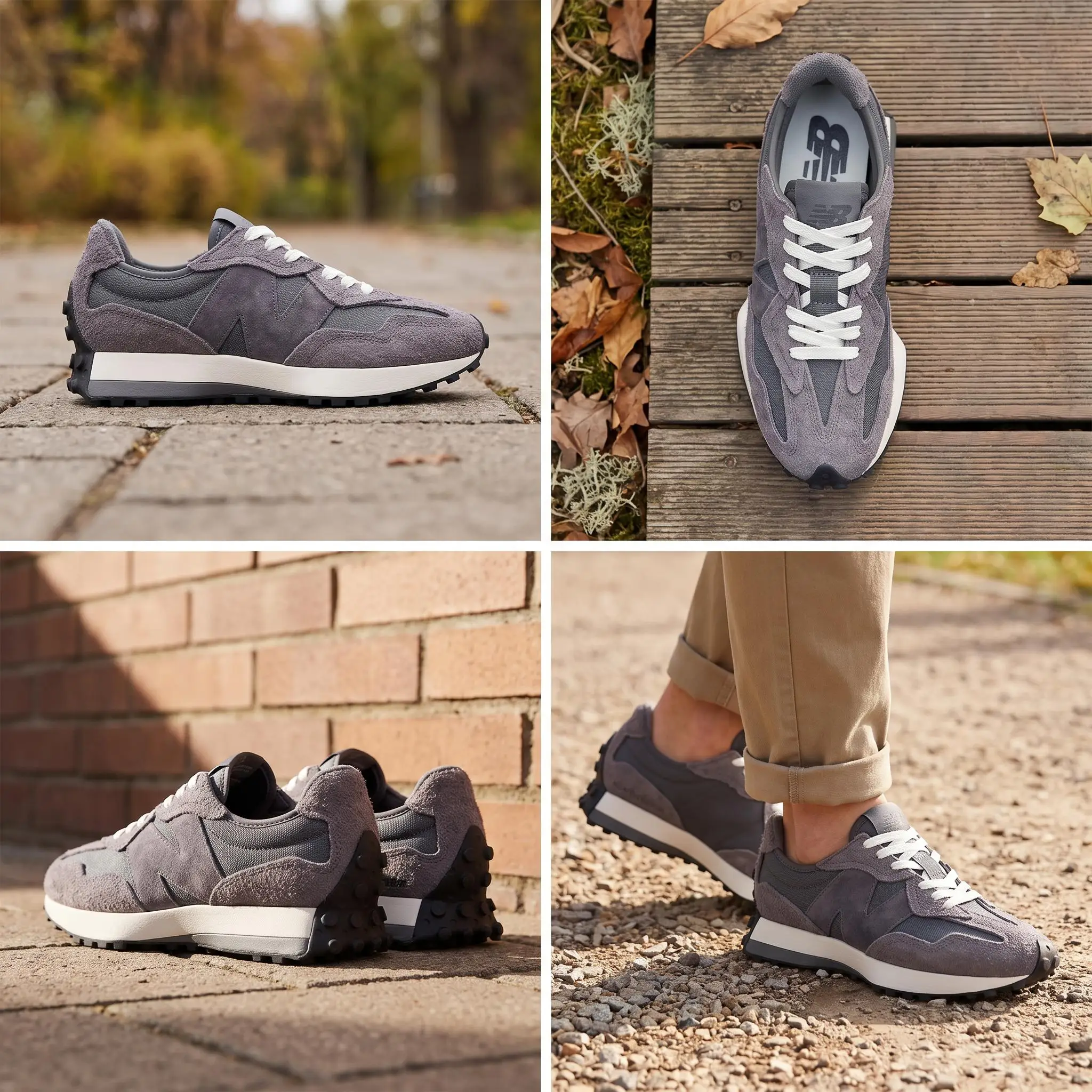 รองเท้าวิ่ง New Balance NB 327 - Men'S Shoes New Balance บทวิจารณ์และราคา