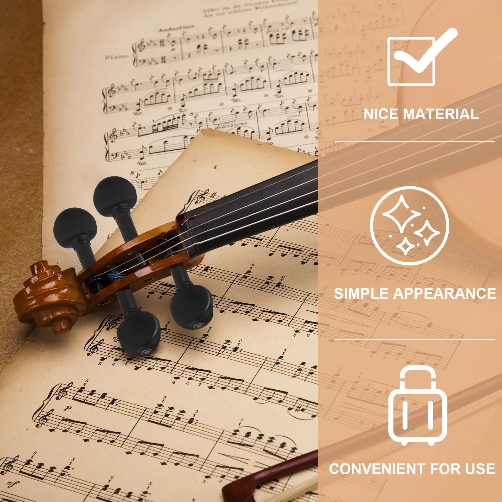 4 STUKS Tuning Accessoires Pal - Musical Instrument Fiddle recensie en prijs