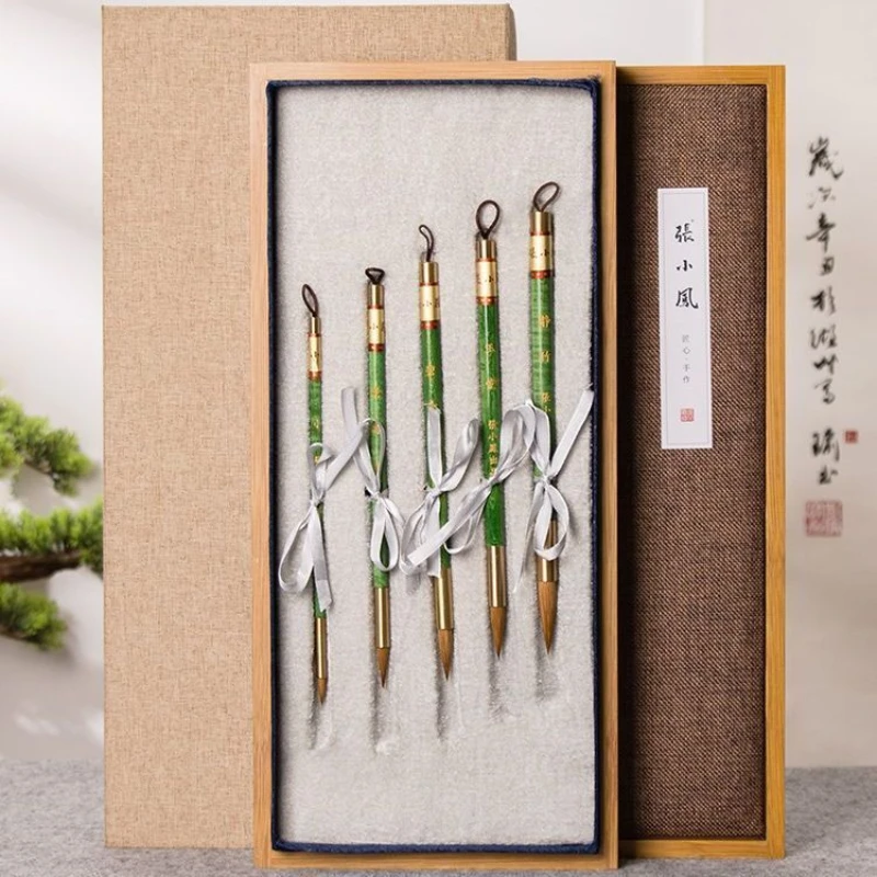 Weasel – brosse à cheveux exquise pour calligraphie chinoise, niveau professionnel, création de écritures régulières