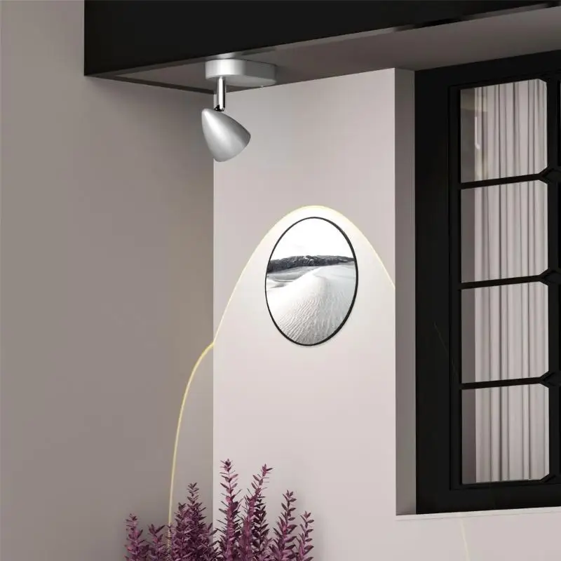 

Светодиодные настенные светильники для спальни рядом с перезаряжаемым настенным светильником, регулируемый магнитный прожектор,