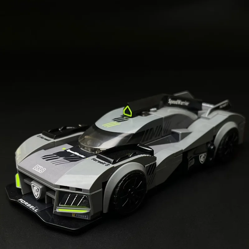 Bloques de construcción, coches deportivos geniales, coches clásicos de fama mundial, modelos de ensamblaje de coches de carreras, rompecabezas para niños, juguetes de ensamblaje, regalos, decoración