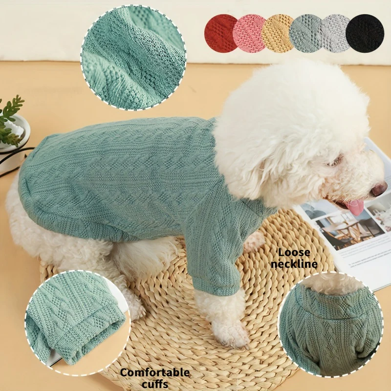 Cotton Dog Clothes Pet Jumpsuit Pajamas Puppy Small Dog Vest Romper Clothing Kitten Cat T-Shirt Poodle Chihuahua Pet Accessories