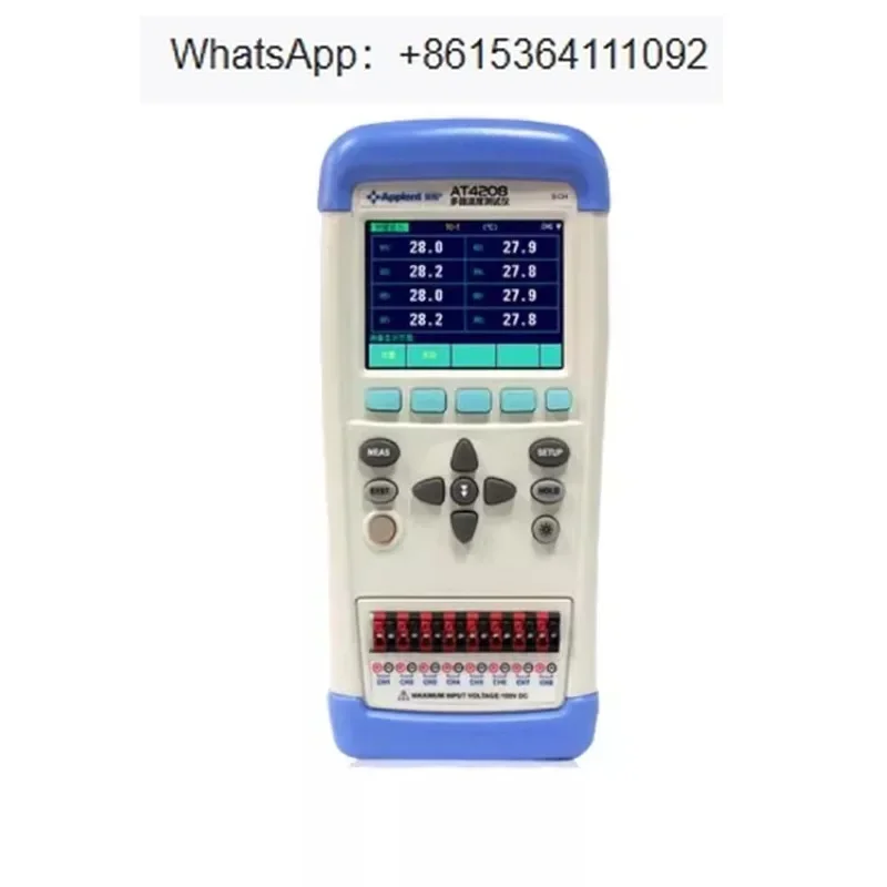 Amber AT4208/AT4508/AT4108 Multi-channel Temperature Tester Temperature Rise Inspection Recorder Thermometer