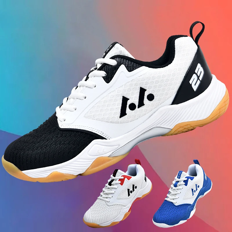 Professional Badminton Sneakers for men breathable Badminton Training Shoes women Badminton Court Shoes non slip Outdoor Sneaker