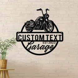 Custom Garage Metal Wall Sign-Personalized Garage Metal Wall Art-Garage Metal Wall Decor-Custom Garage Decor-Father's Day Gift