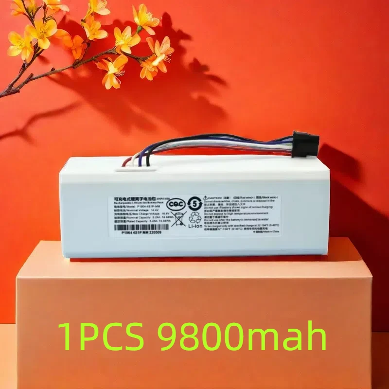 

Original 14.4V Replacement Battery for Robotic Vacuum Cleaner Compatible with Dreame F9 D9 L10 pro plus RLS3 RLS5 RLS5L RLS5D