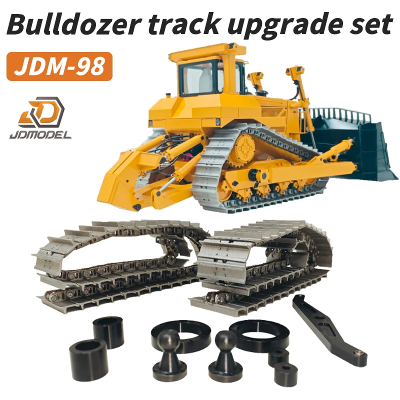 JDMODEL Simulierte Metall Walking Track Link Upgrade Kit JDM-98G für 1/14 RC Bulldozer Fernbedienung Loader Modell DIY Teile Spielzeug