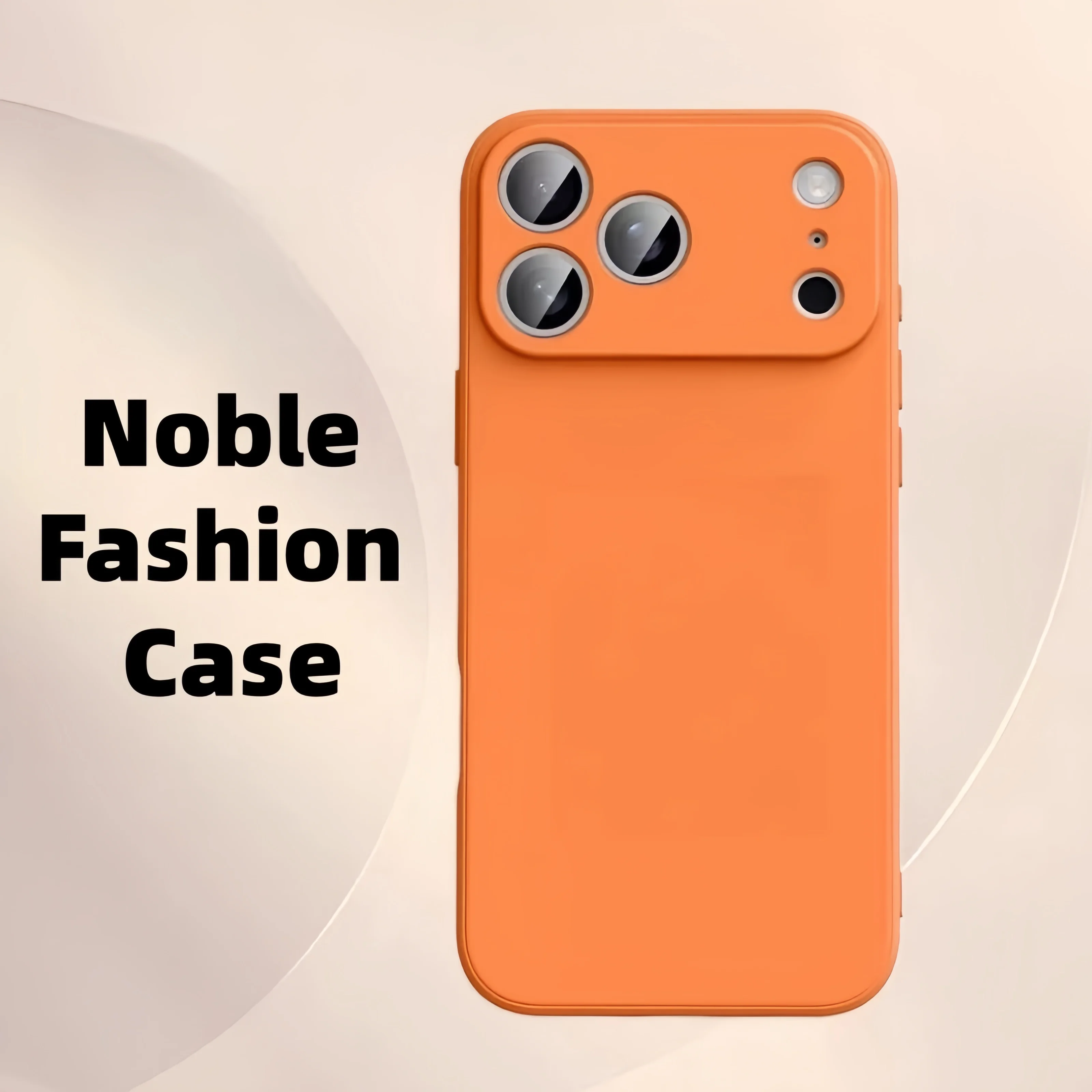 Modische, einfarbige, stoßfeste, schützende Flüssigsilikon-Handyhülle für iPhone 17 Pro Max/17 Pro/17/Air – Detail 7