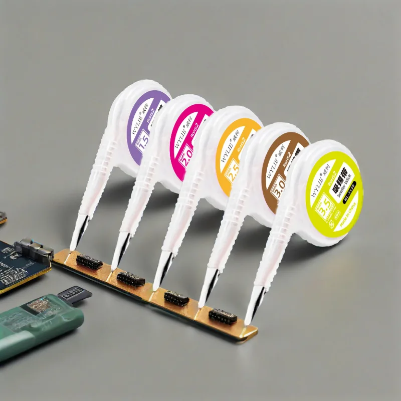 Fio de solda de cobre com isolamento, 0.1mm, para celular, computador, placa-mãe, impressão digital, reparo pcb, ferramenta de soldagem