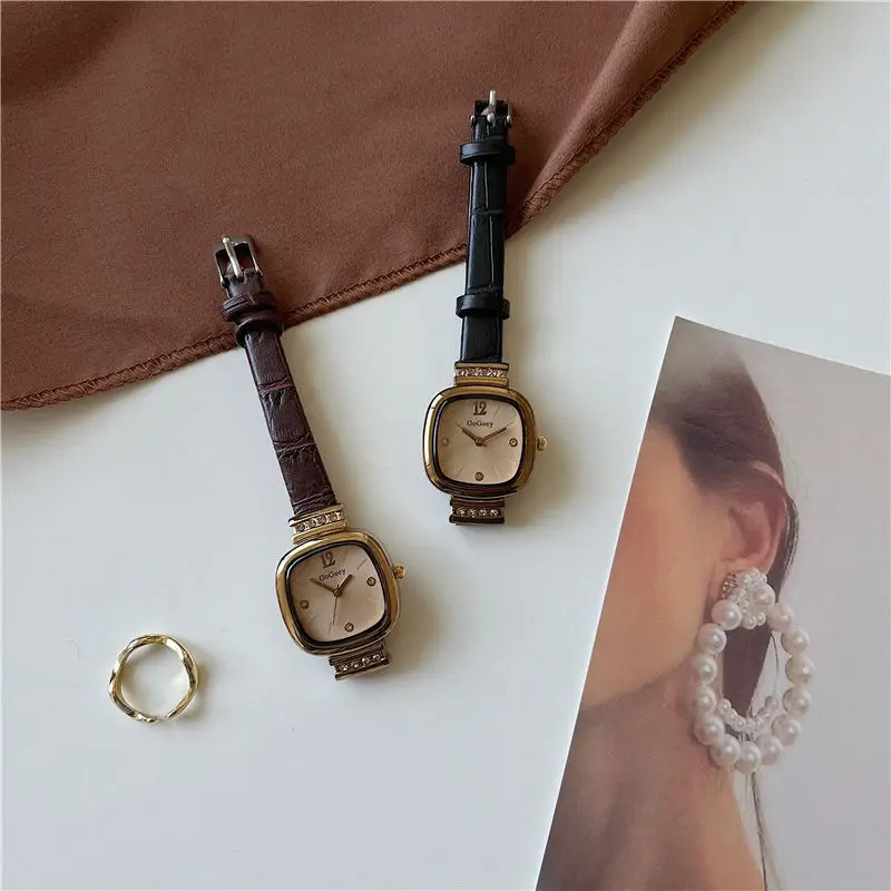 Relojes cuadrados Para Mujer, relojes de pulsera simples de cuarzo, relojes informales Para niñas y estudiantes, Reloj de regalo Para Mujer, Reloj Para Mujer