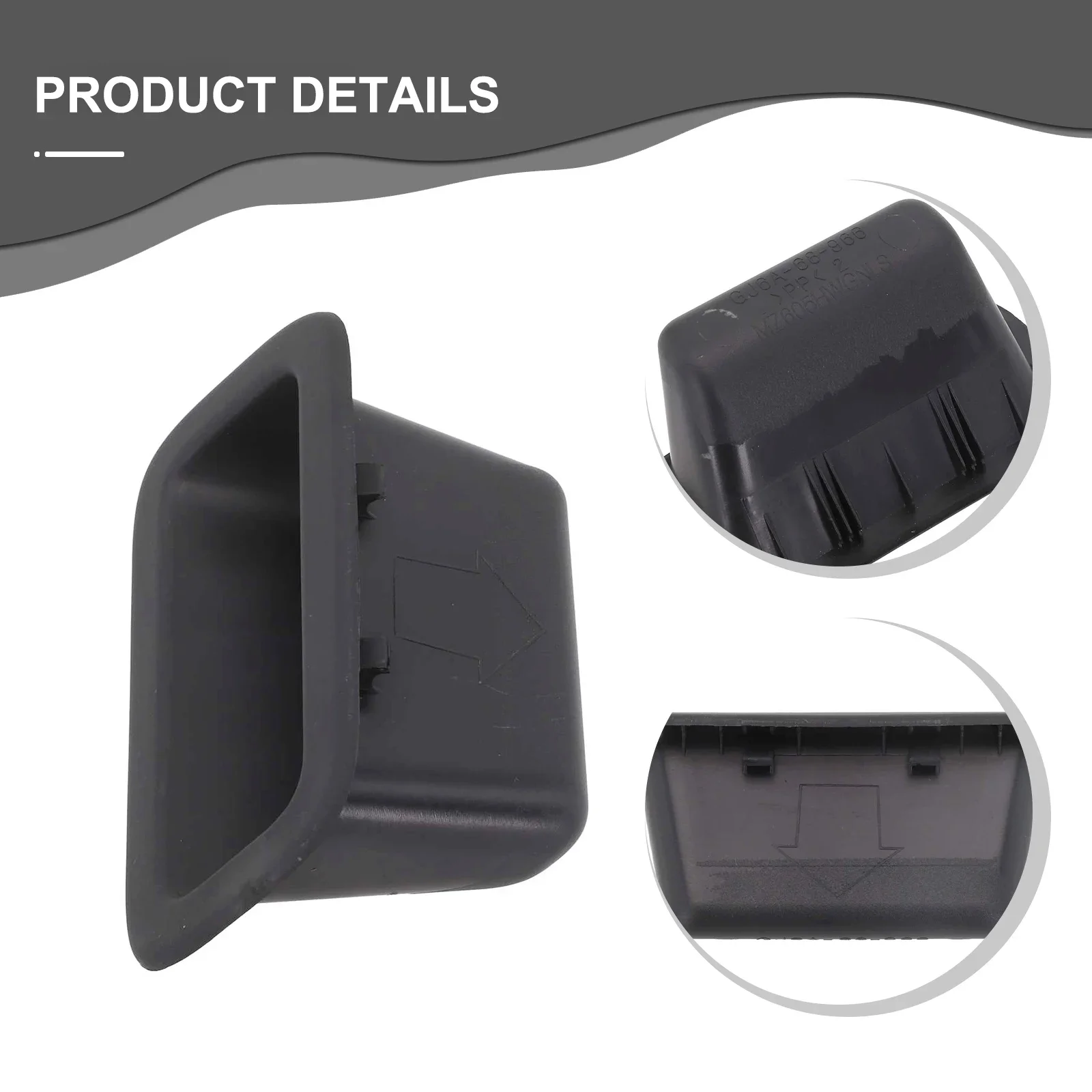 Handle Pulldown Handle 1 Piece Direct Replacement Rear Rear Trunk For Mazda GJ6A68966 Not Universality Fitment Hot