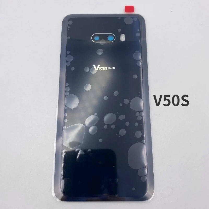 Back Glass Battery Cover for LG V50S ThinQ V510 5G LM-V510N G8X ThinQ G850EM Rear Panel Door Housing Replacement